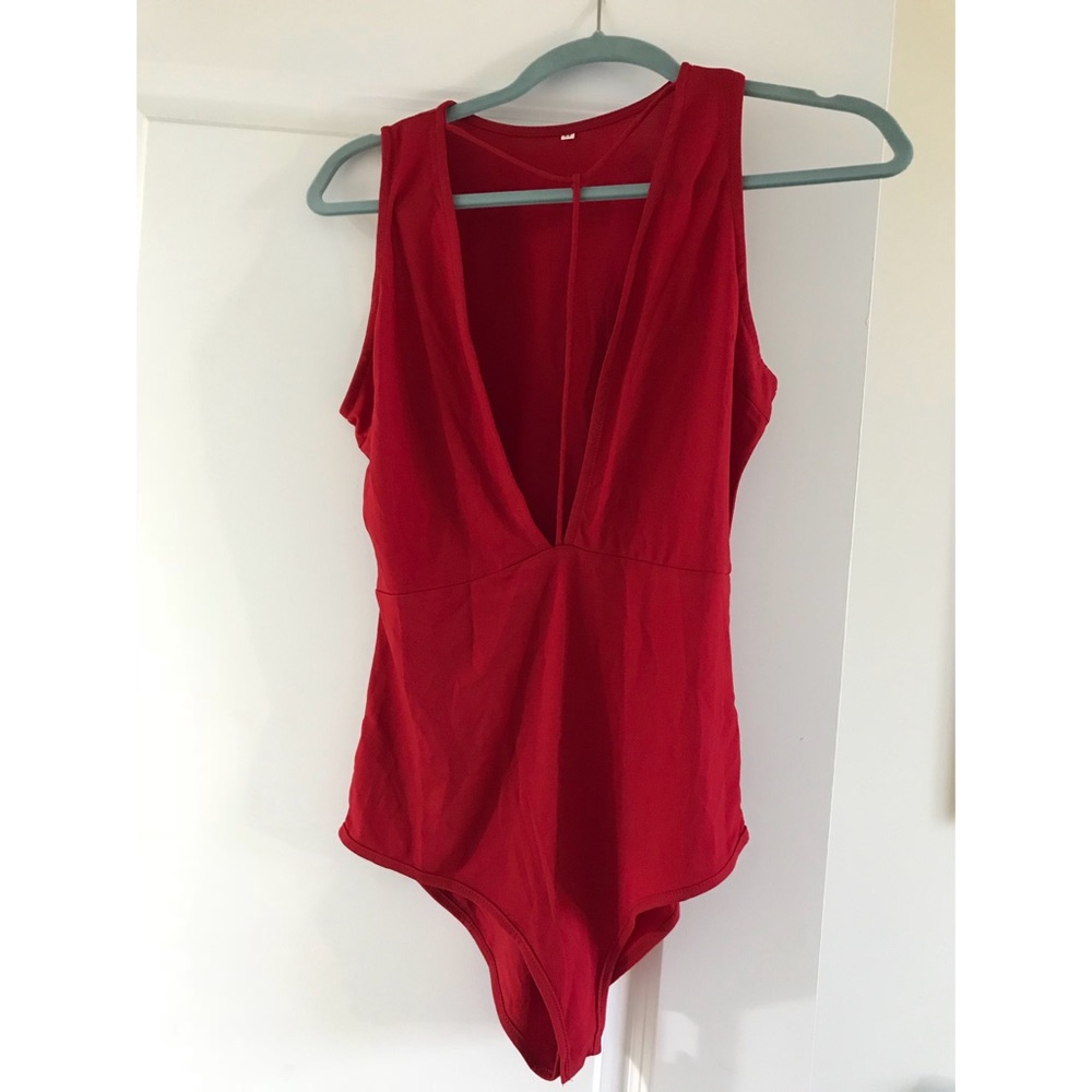 Red Bodysuit